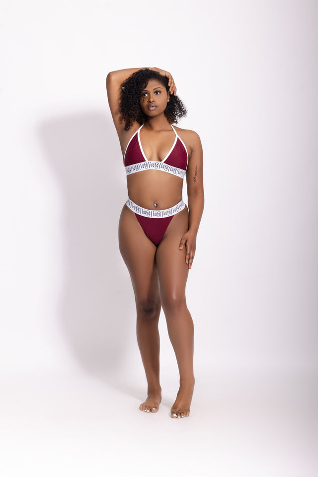 Shorty Up (Burgundy)